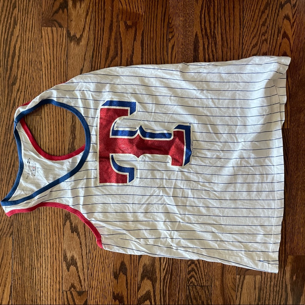 Texas Rangers Baseball Tank